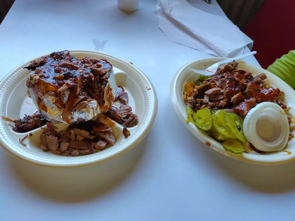 Super Stuffed Potato with Brisket